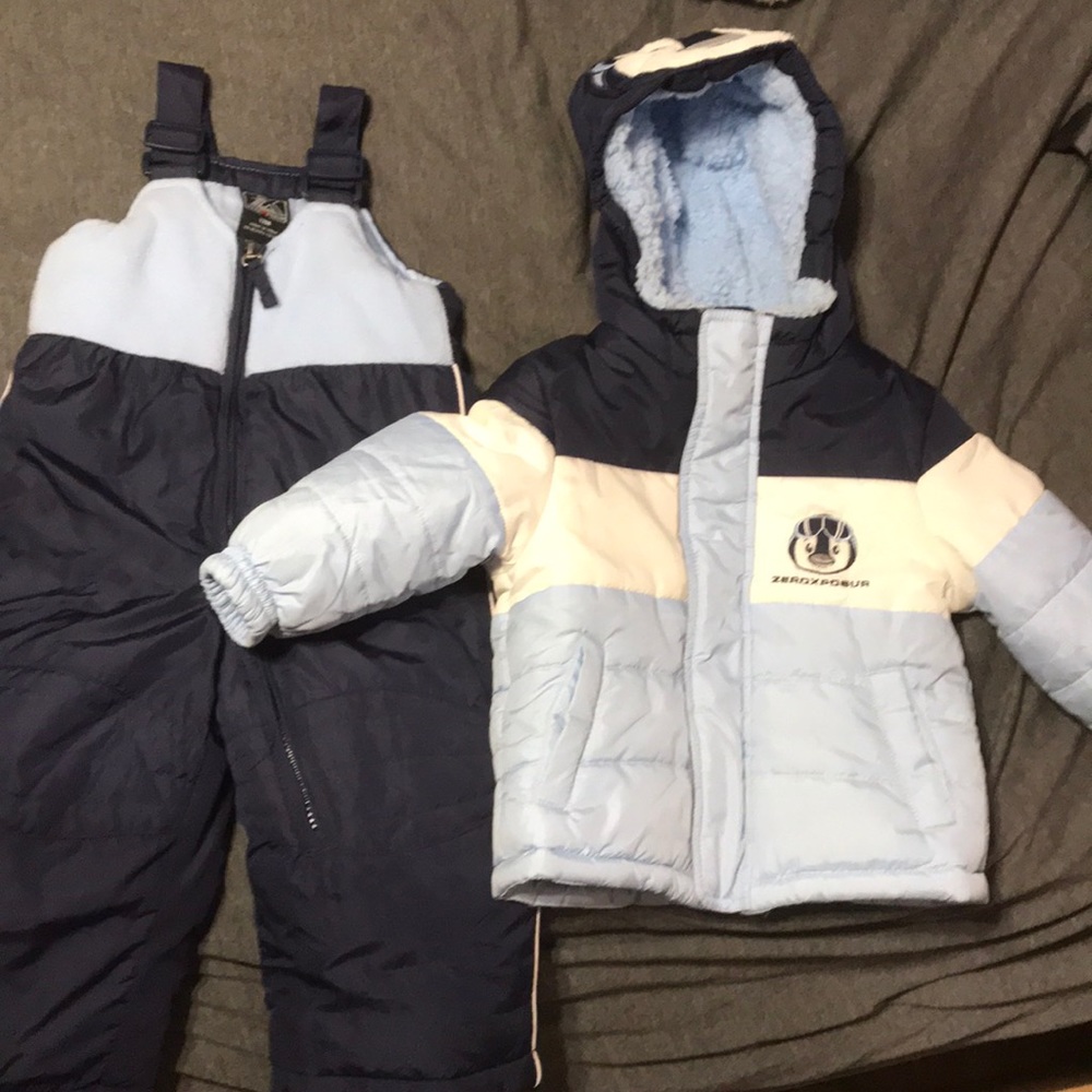 Jacket with matching snow pants